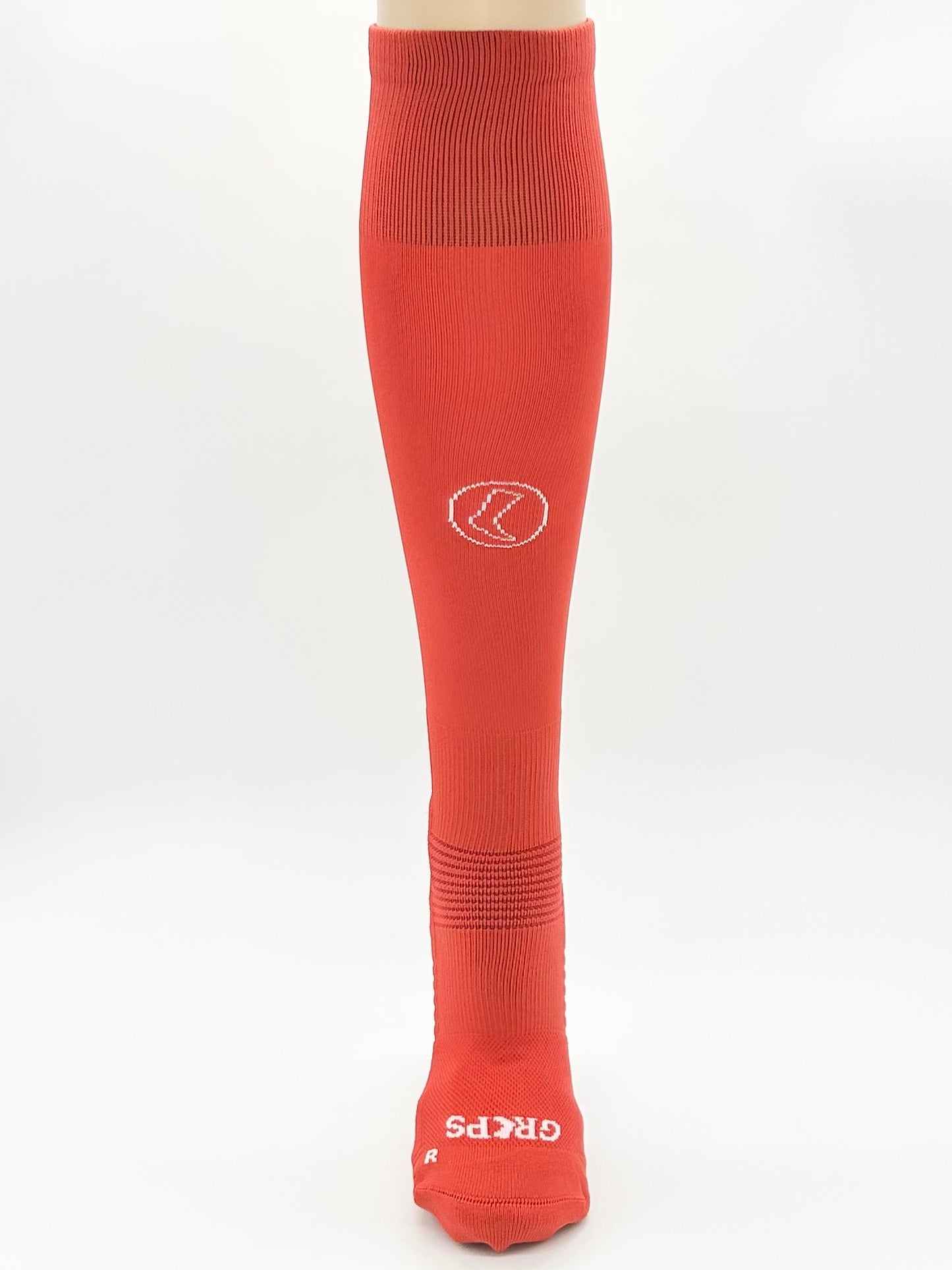 Knee High Red Grip Socks
