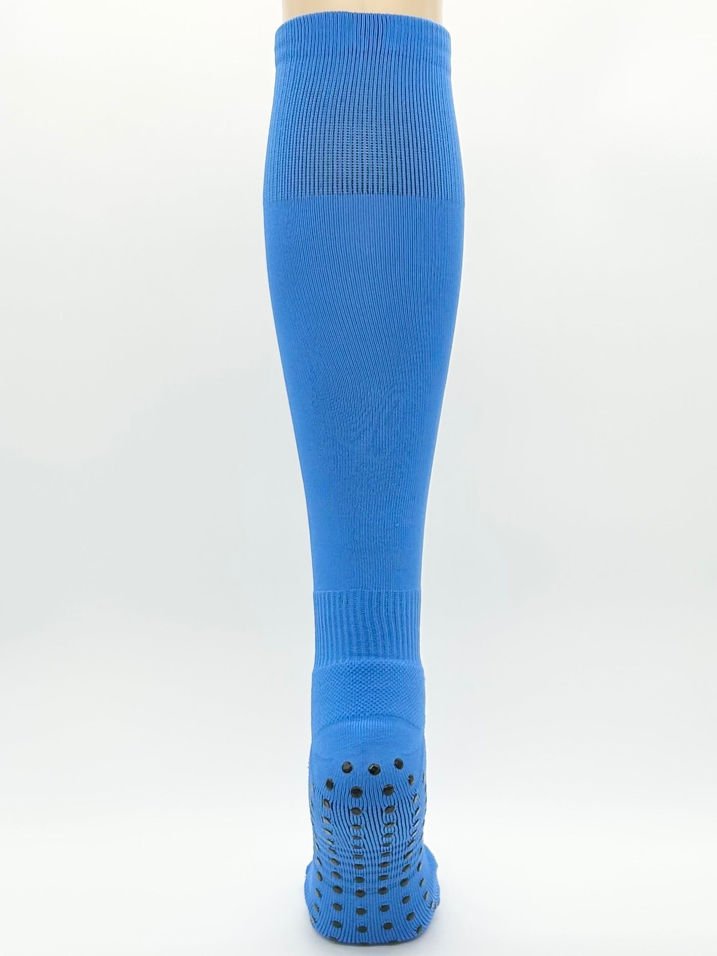 Knee High Blue Grip Socks