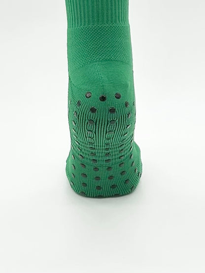 Knee High Green Grip Socks
